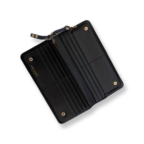 Henri Bendel navy double sided wallet - Picture 3 of 6